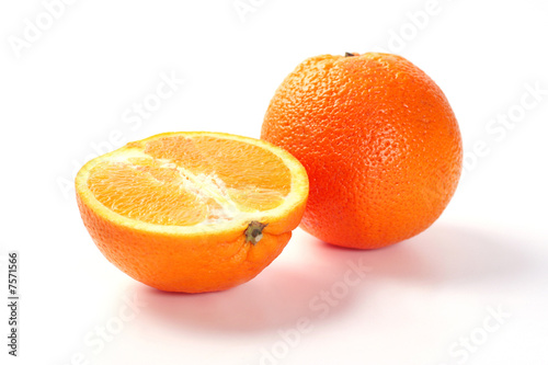 Obraz na płótnie Two oranges w salonie