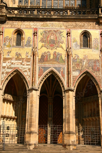  	Prague. St. Vitus Cathedral