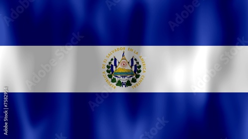 drapeau salvador flag