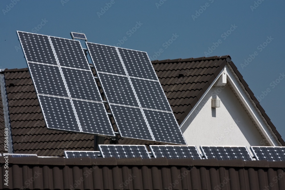 Fototapeta premium Solaranlage