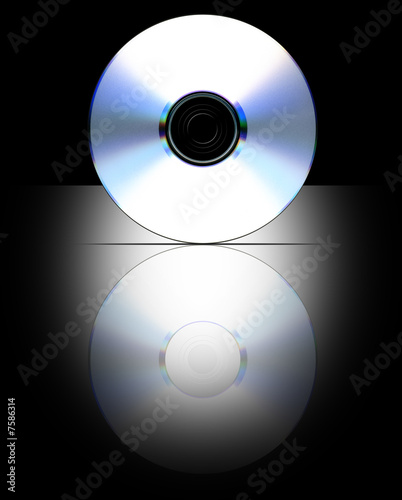 Blank CD layout for presentation (Label Path Included)