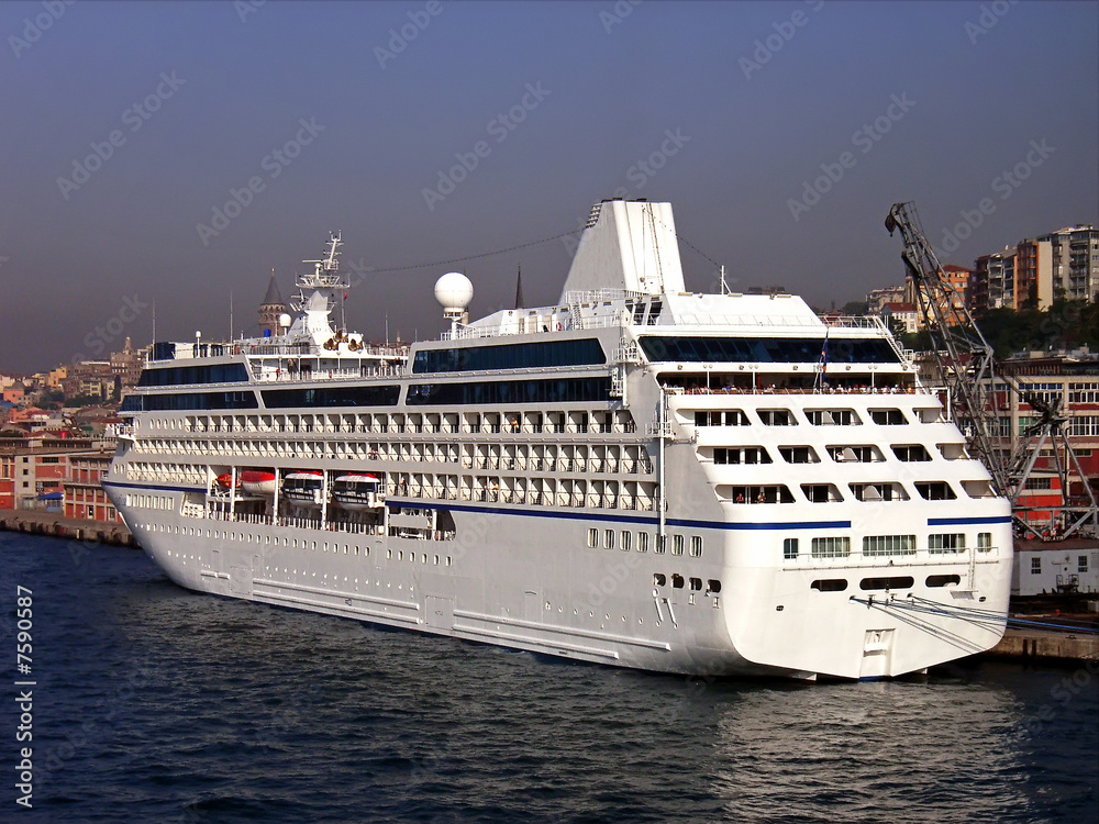 Cruiseship in Turkey