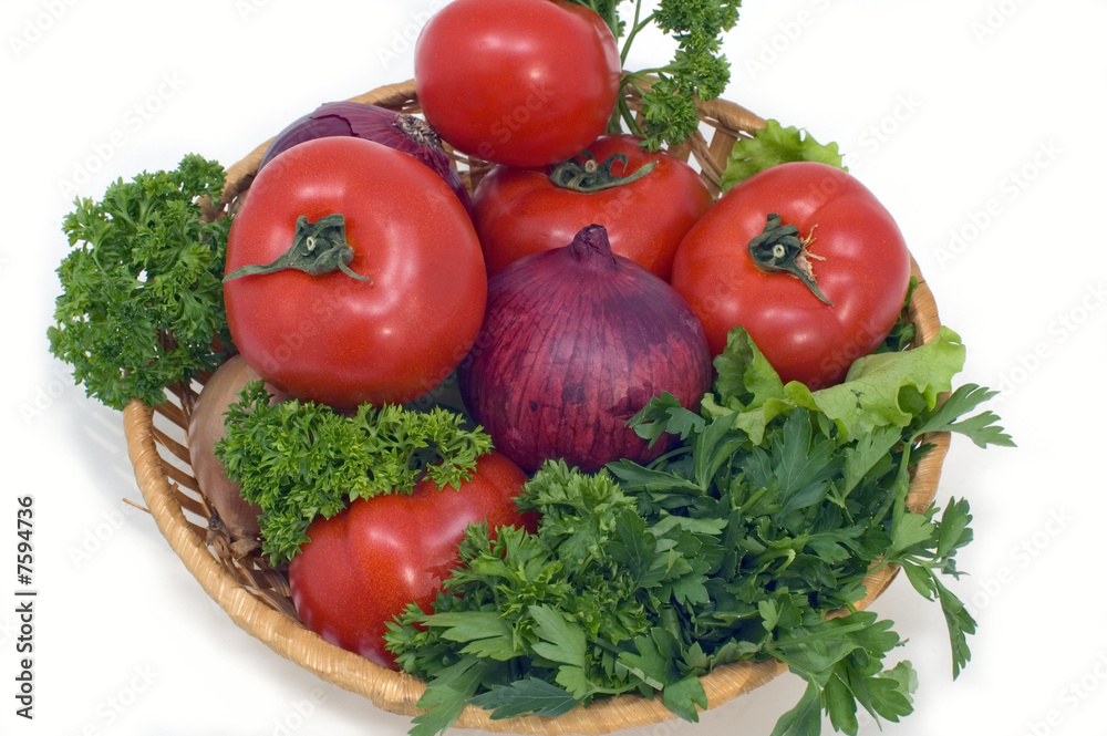 Fresh vegetables. Fresh vegetables.