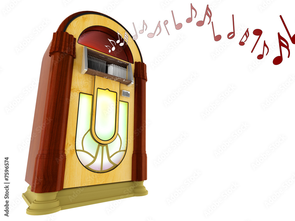 Naklejka premium Jukebox