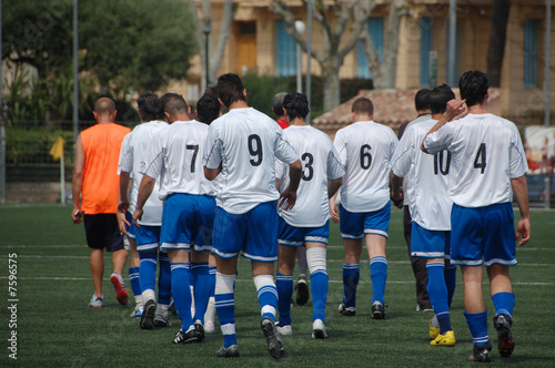 joueurs de football