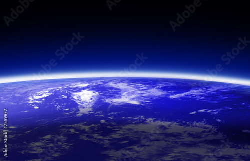 Fototapeta Naklejka Na Ścianę i Meble -  world globe (atmosphere)
