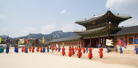 Fototapete Seoul Deoksugung Palast in Seoul  © bullshead