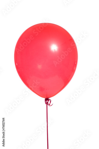 Party Balloons on white