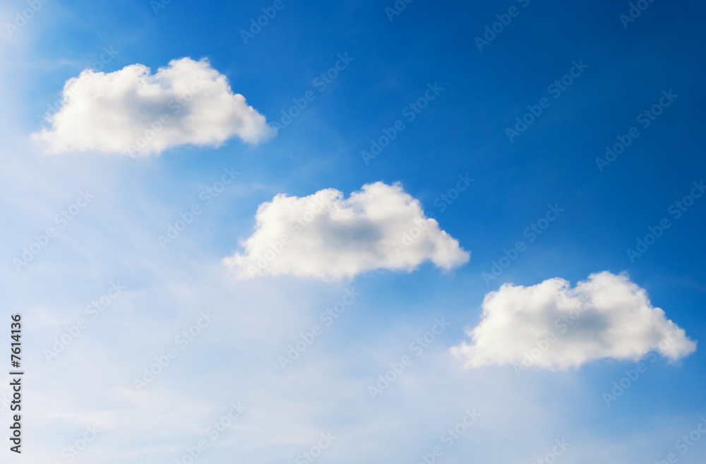 Naklejka premium Beautiful cloudy sky