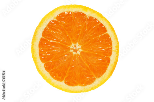 Cut orange