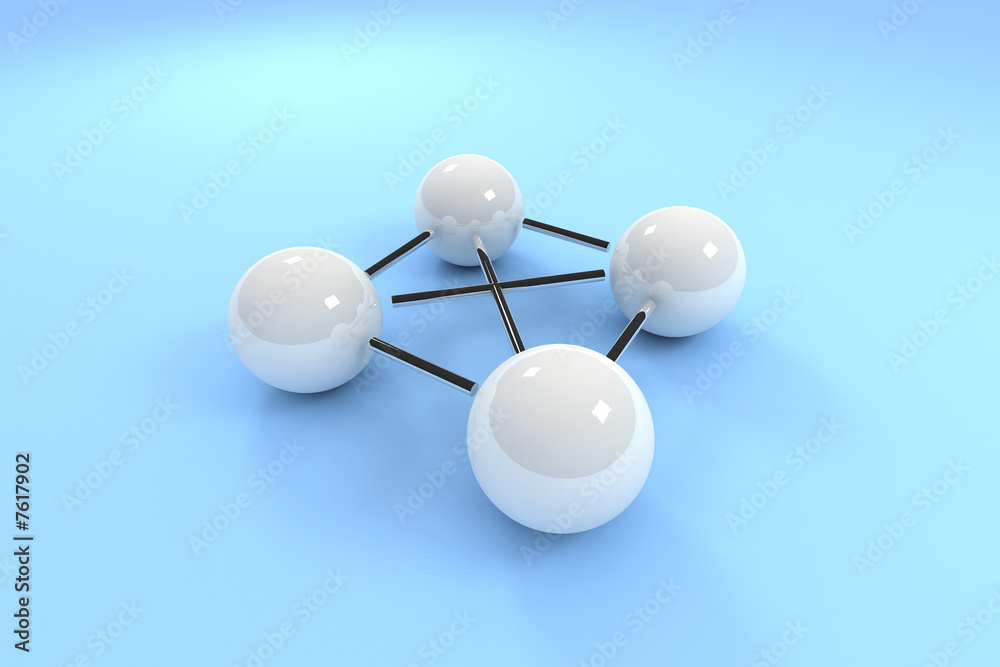 Obraz premium Mesh topology