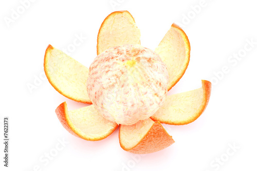 Obraz na płótnie fresh orange w salonie