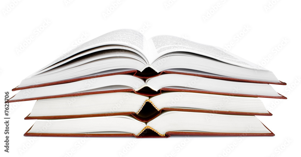 Naklejka premium open books