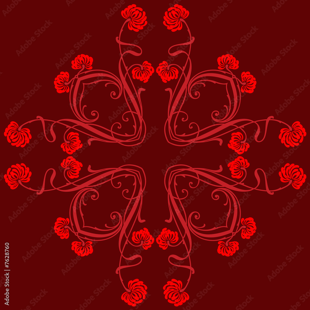 Floral ornament Floral ornament