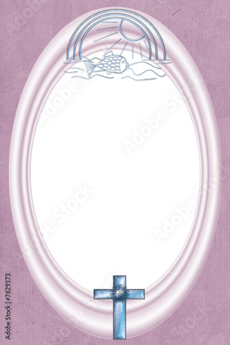 cadre communion fille