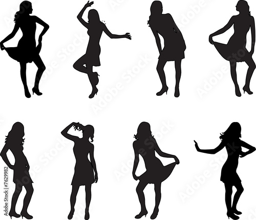 Girls in skirts