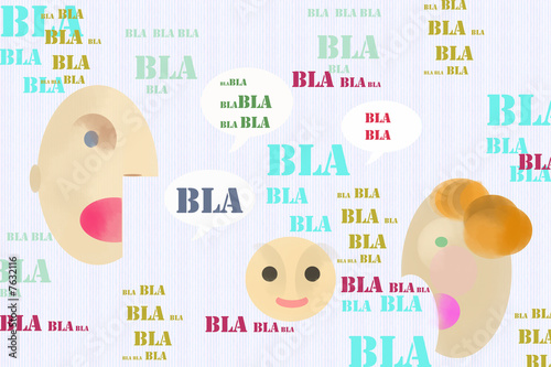 familia hablando. comunicacion