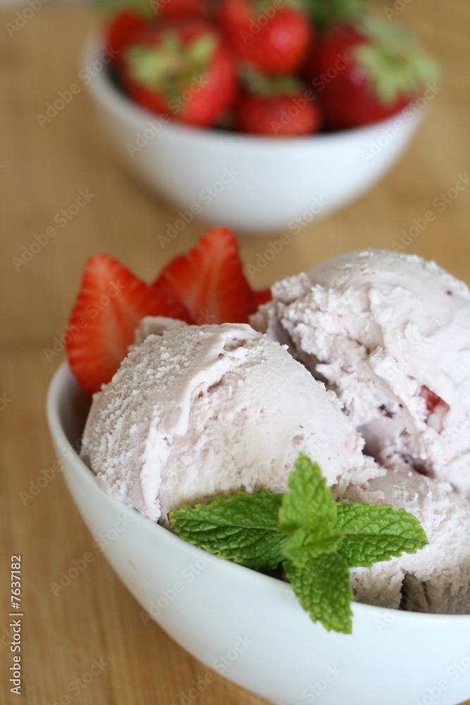 Strawberry Ice Cream