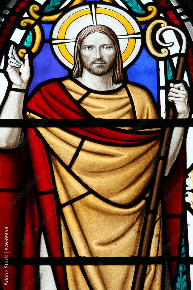 Fototapeta premium stained glass