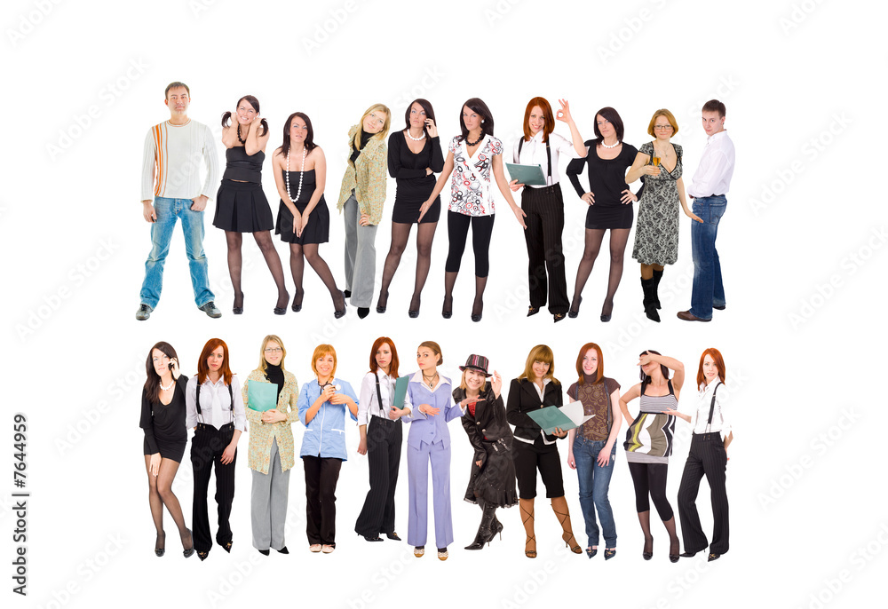 many people