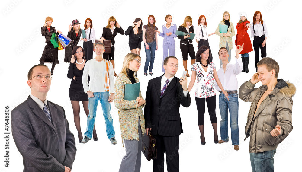 Fototapeta premium crowd