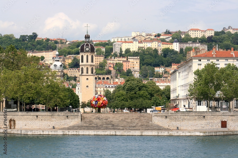 Obraz premium vue de lyon