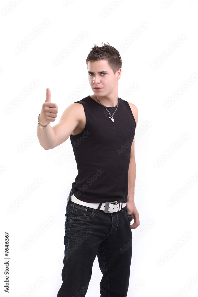 Thumbs up man Thumbs up man