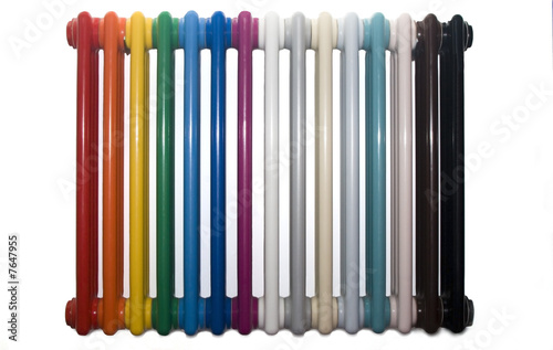 multicolour radiator