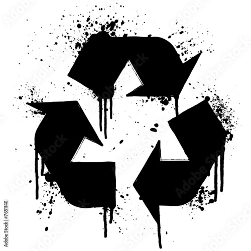 Splatter recycle design element