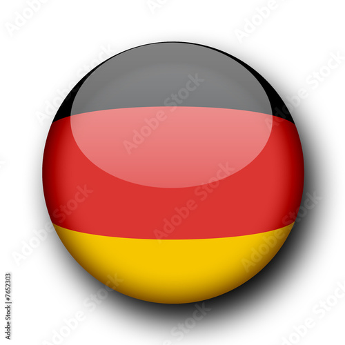 Free Download GERMAN GLOSSY FLAG BUTTON - GFXLoad