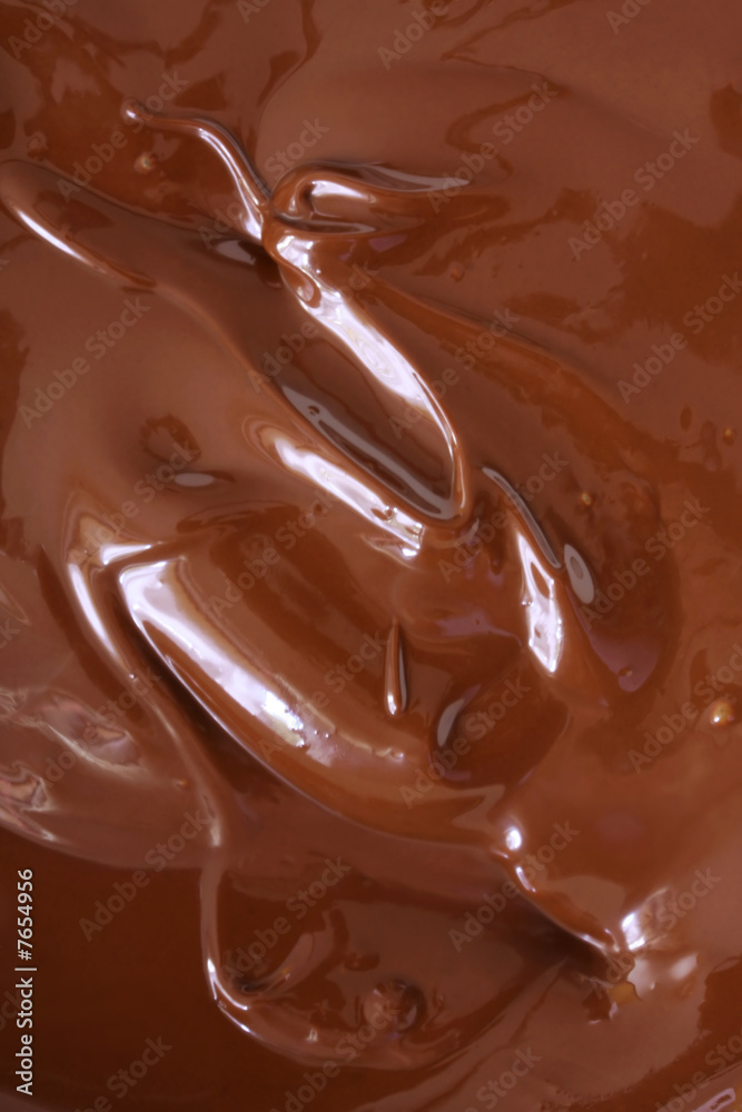 Melted Chocolate Background