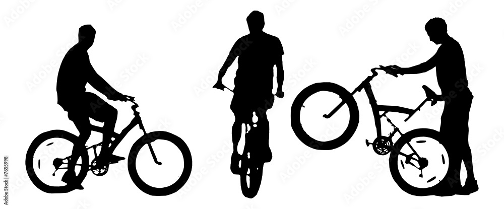 Obraz premium bicycle racer