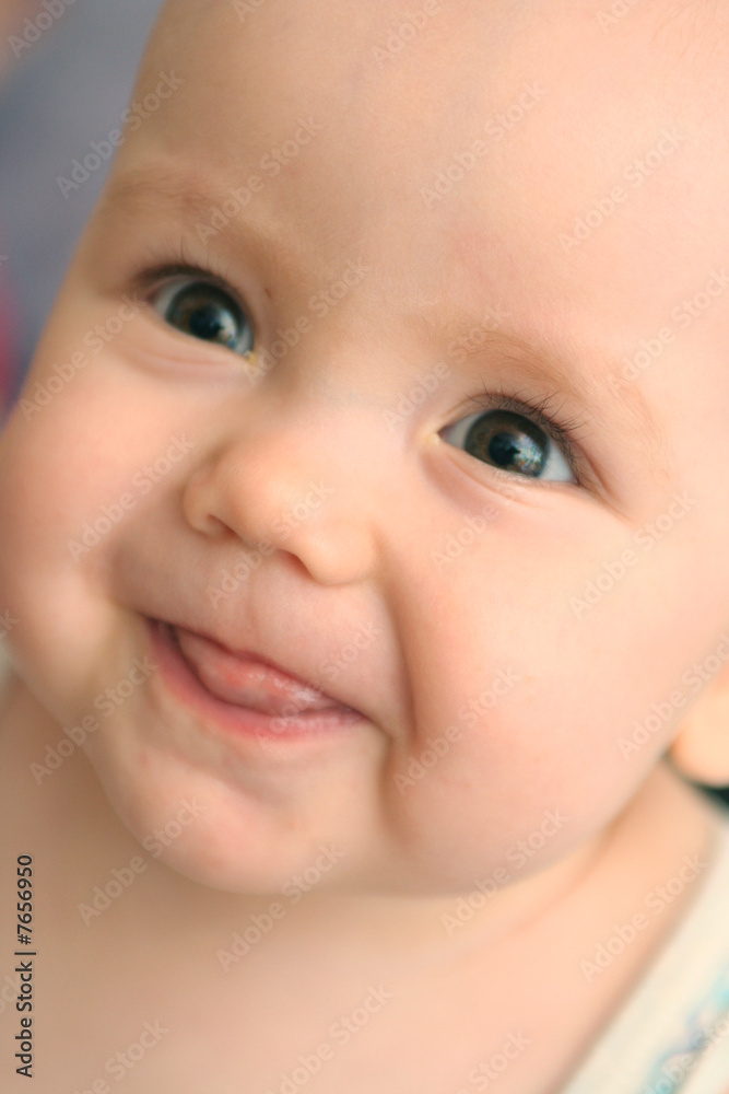 A smiling kid A smiling kid