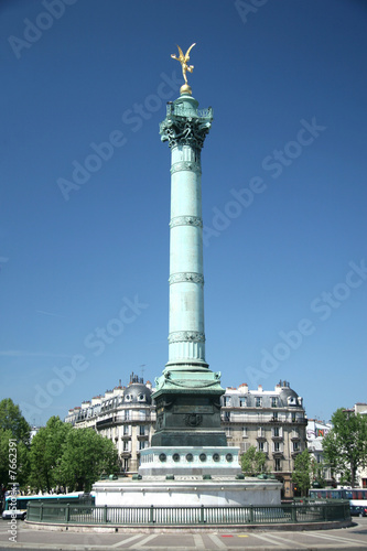 paris, place de la bastille  photo