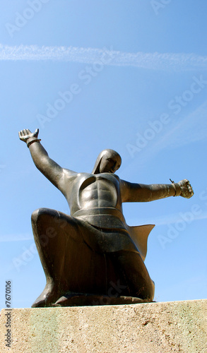 statue Liberation Aix en Provence