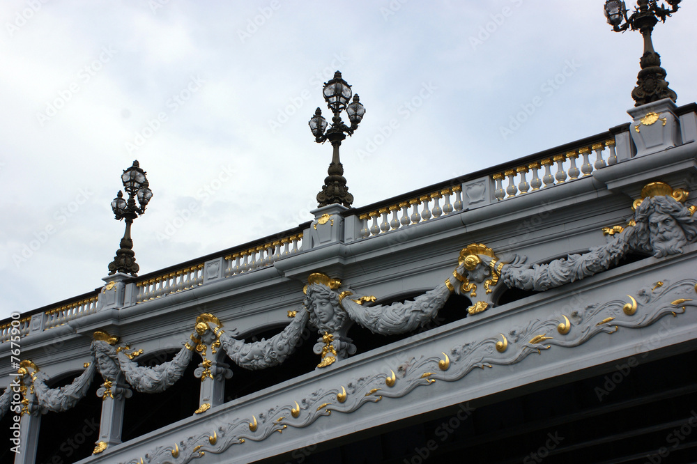 Fototapeta premium pont métal