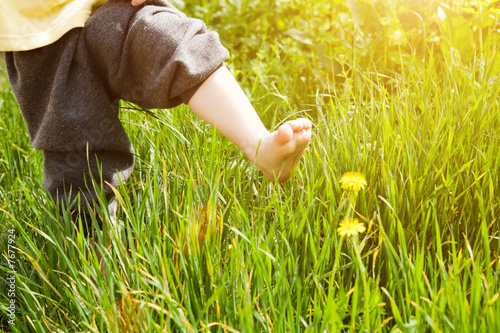 pass of child in summer