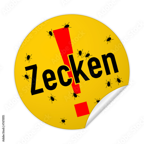 aufkelber zecken