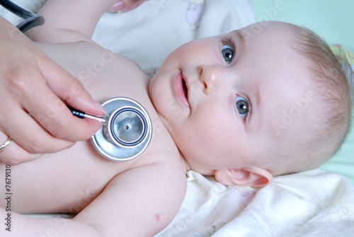 doctor exams baby