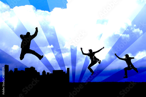Jumping Around the City