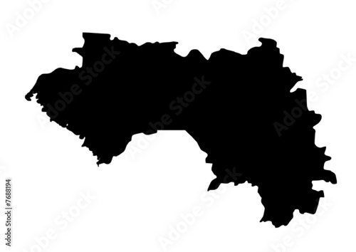 vector map pf guinea