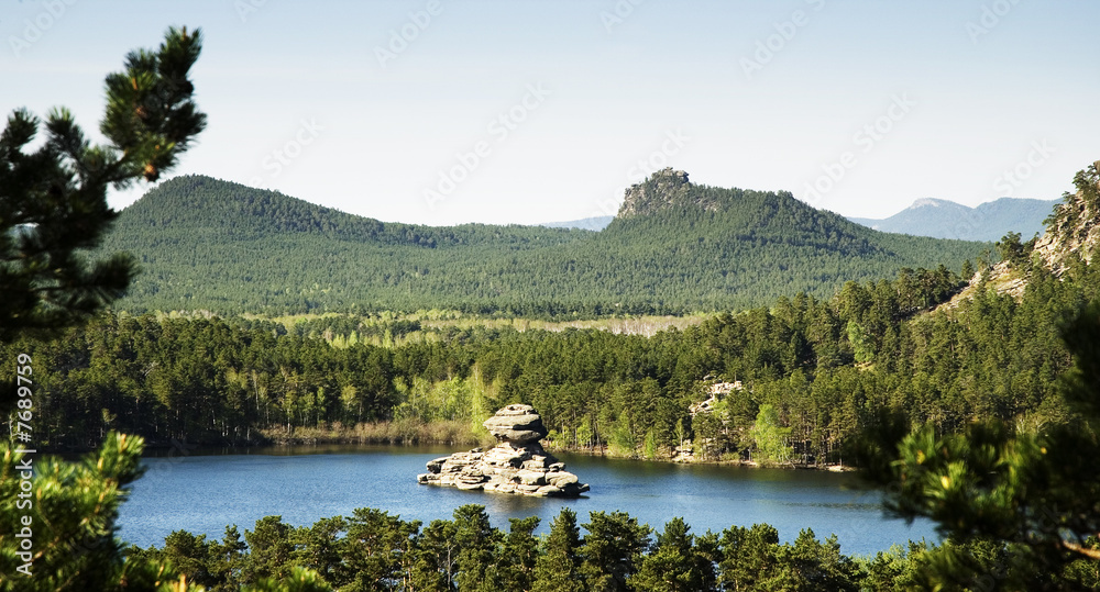 Obraz premium mountain lake