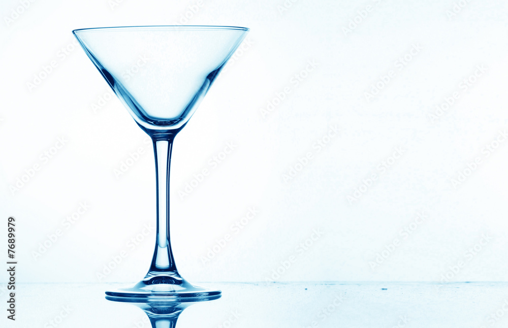 Obraz premium martini glass splash