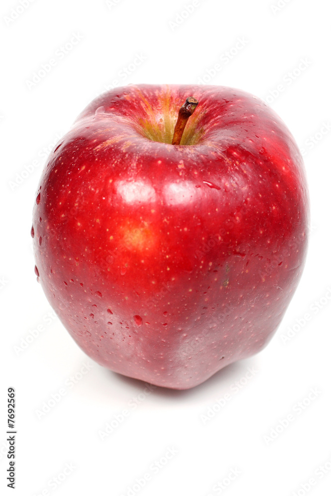 red apple