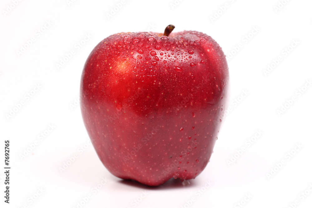 red apple