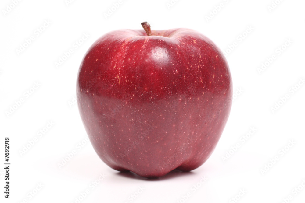 red apple