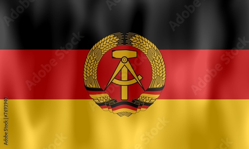 drapeau RDA DDR east germany flag
