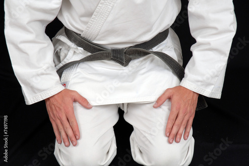 karate ceinture noire art martial photo