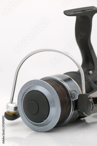 Front of a fishing reel