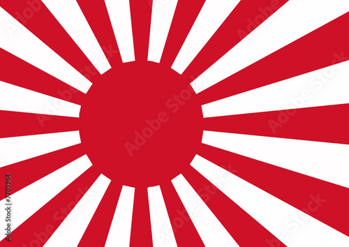 bandera de japon de combate